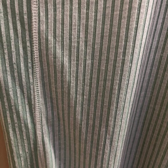 Anthropologie Daily Practice Ribbed Green Midi Dress - Picture 6 of 9